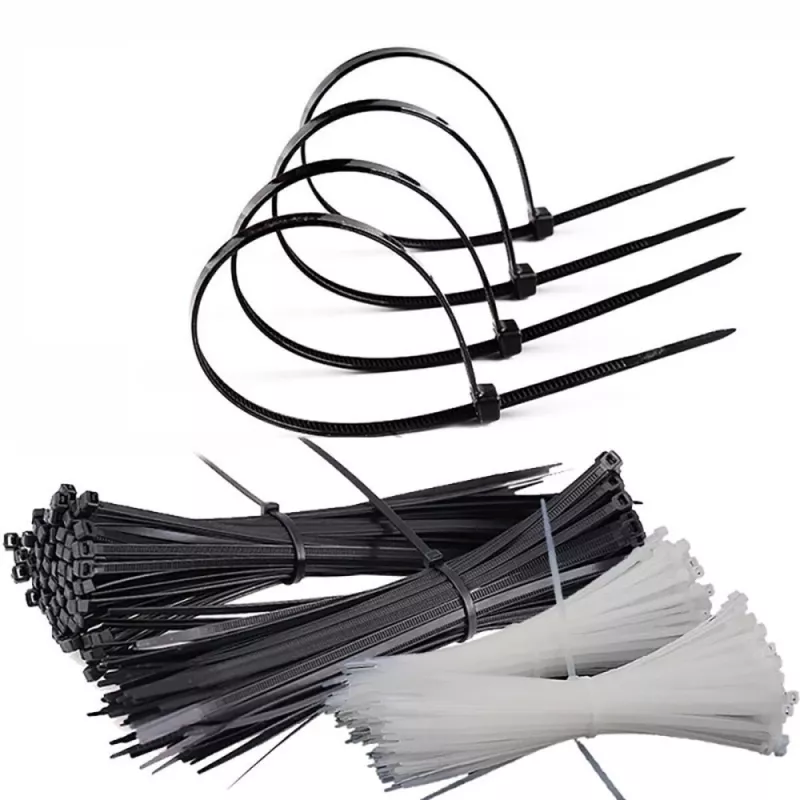 Techly Δεματικά καλωδίων Nylon Patch 280x4,8 mm 100 τεμ. Μαύρο ISWT-28048-BK