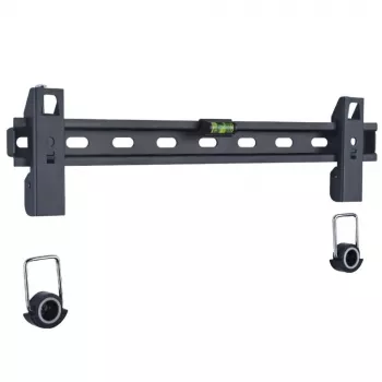 Techly 23-55 Βάση τοίχου λεπτή Fixed για LED TV LCD Μαύρο ICA-PLB 139M