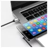 Techly ICOC MU2AC9-005-AL Καλώδιο USB USB 2.0 0,5 m USB A USB C Μαύρο, Γκρι