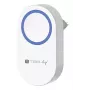 Techly I-BELL-RING05R Ασύρματο κουδούνι πόρτας Δέκτης Λευκό