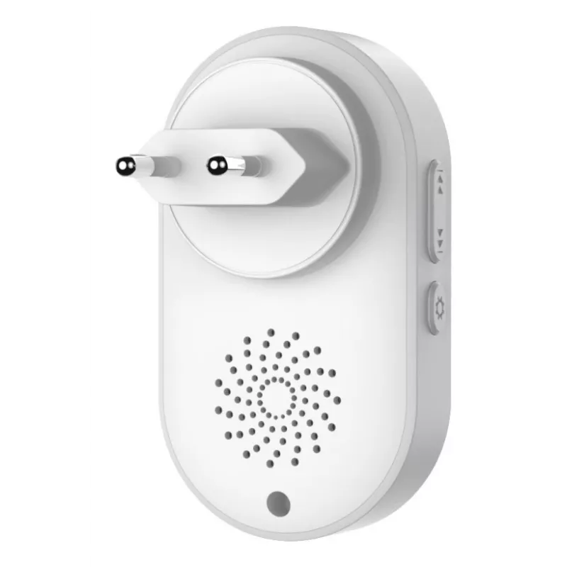 Techly I-BELL-RING05R Ασύρματο κουδούνι πόρτας Δέκτης Λευκό