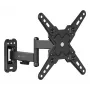 Techly ICA-LCD 422 Βάση τοίχου TV 106,7 cm (42 ίντσες) Μαύρο