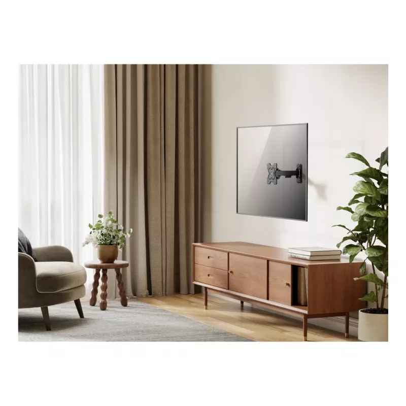 Techly ICA-LCD 422 Βάση τοίχου TV 106,7 cm (42 ίντσες) Μαύρο