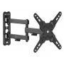 Techly ICA-LCD 423 Βάση/στήριγμα τοίχου TV 106,7 cm (42 ίντσες) Μαύρο