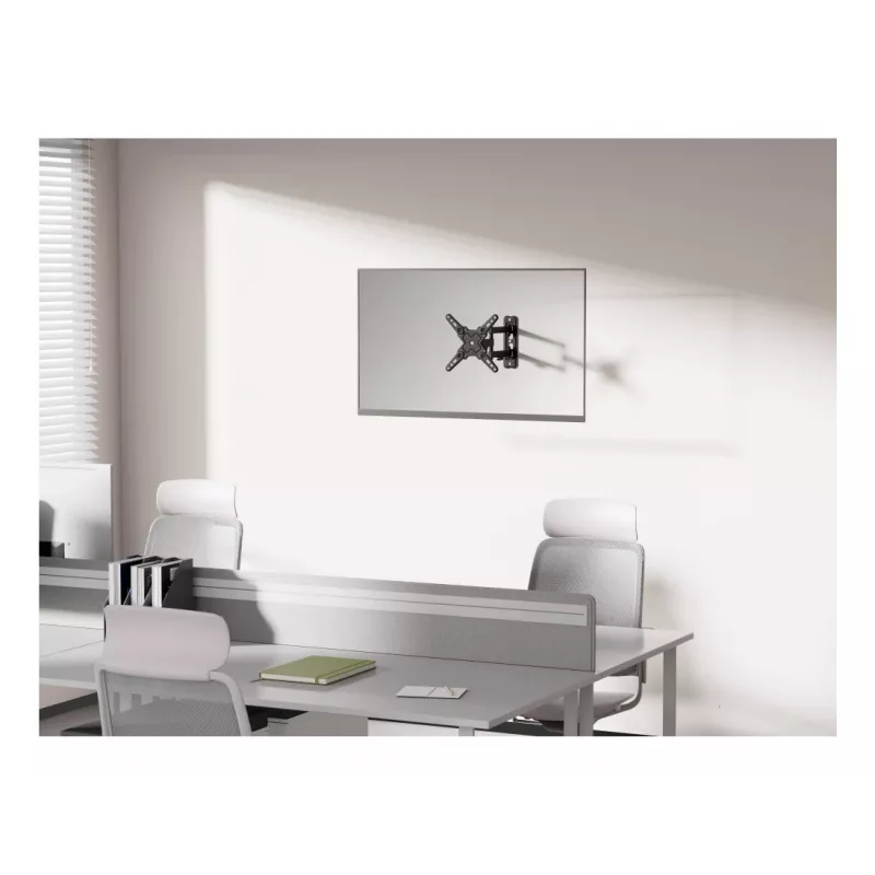 Techly ICA-LCD 423 Βάση/στήριγμα τοίχου TV 106,7 cm (42 ίντσες) Μαύρο