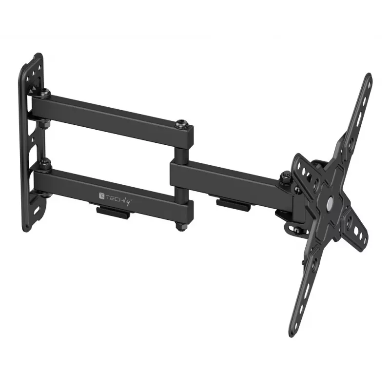 Techly ICA-LCD 423 Βάση/στήριγμα τοίχου TV 106,7 cm (42 ίντσες) Μαύρο