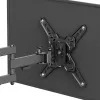 Techly ICA-LCD 423 Βάση/στήριγμα τοίχου TV 106,7 cm (42 ίντσες) Μαύρο