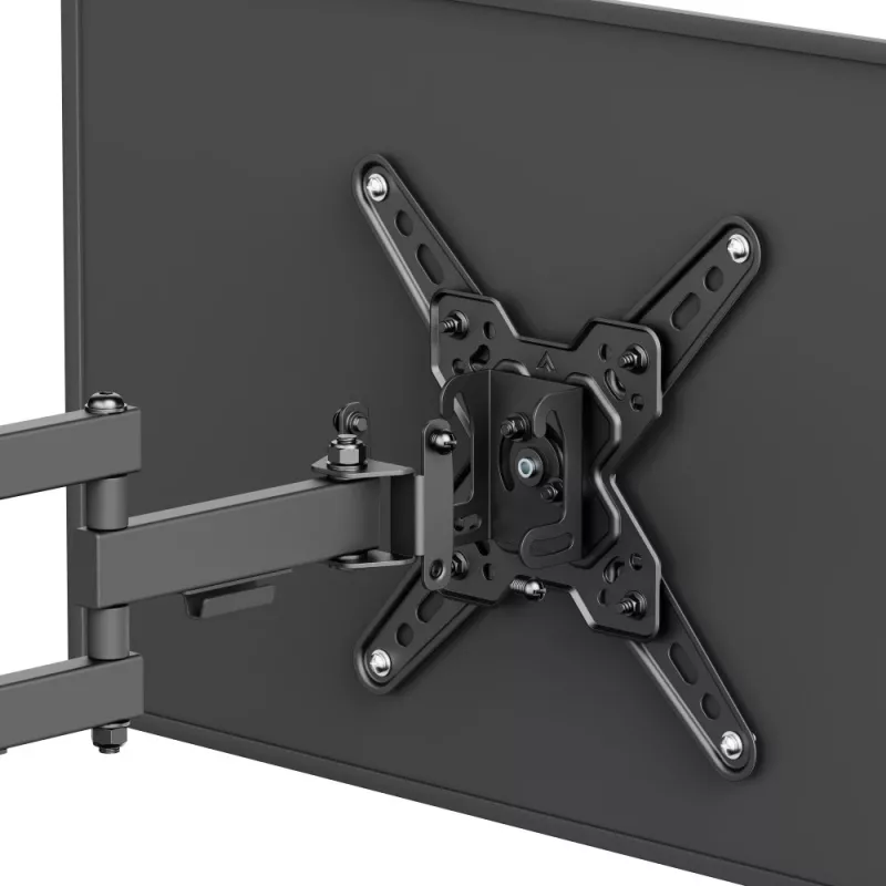 Techly ICA-LCD 423 Βάση/στήριγμα τοίχου TV 106,7 cm (42 ίντσες) Μαύρο