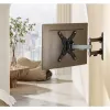 Techly ICA-LCD 423 Βάση/στήριγμα τοίχου TV 106,7 cm (42 ίντσες) Μαύρο