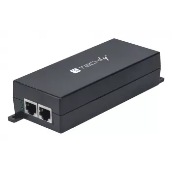 Techly I-SWHUB 3000STY2 Προσαρμογέας PoE Fast Ethernet, Gigabit Ethernet