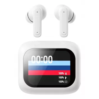 Techly ICC SB-BLT08W Ακουστικά/Headset True Wireless Stereo (TWS) In-Ear Κλήσεις/Μουσική Bluetooth Λευκό