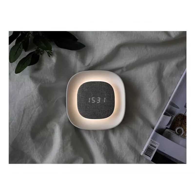 Techly IC-CLOCK-56WH Ξυπνητήρι Ψηφιακό ξυπνητήρι Γκρι, Λευκό