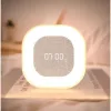 Techly IC-CLOCK-56WH Ξυπνητήρι Ψηφιακό ξυπνητήρι Γκρι, Λευκό