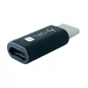 Techly IADAP USBC-MBKT Προσαρμογέας καλωδίου Micro-USB Μαύρο