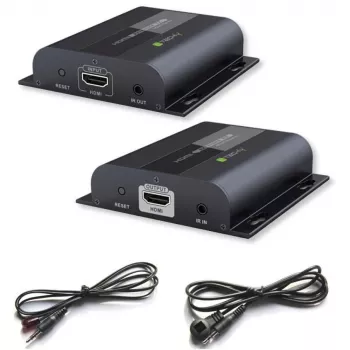 Techly Πρόσθετος δέκτης HDMI HDbitT IR Extender μέσω καλωδίου Cat.6 άνω των 120m