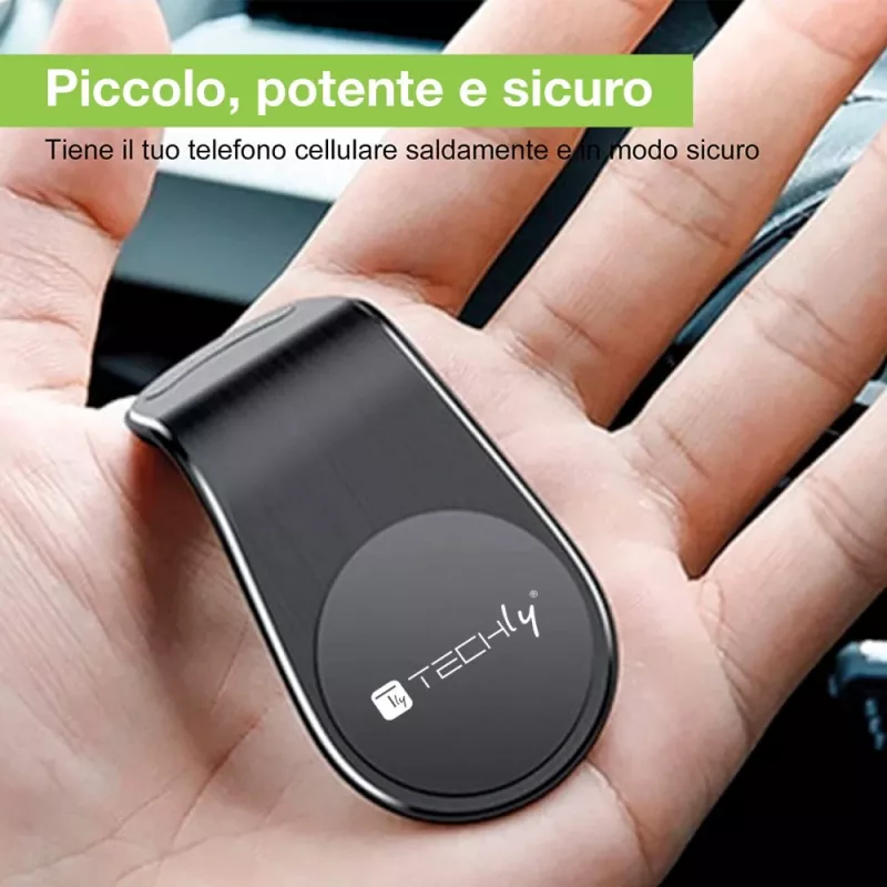 Techly I-SMART-UNIALTY Βάση Παθητική βάση κινητού τηλεφώνου/Smartphone Μαύρο