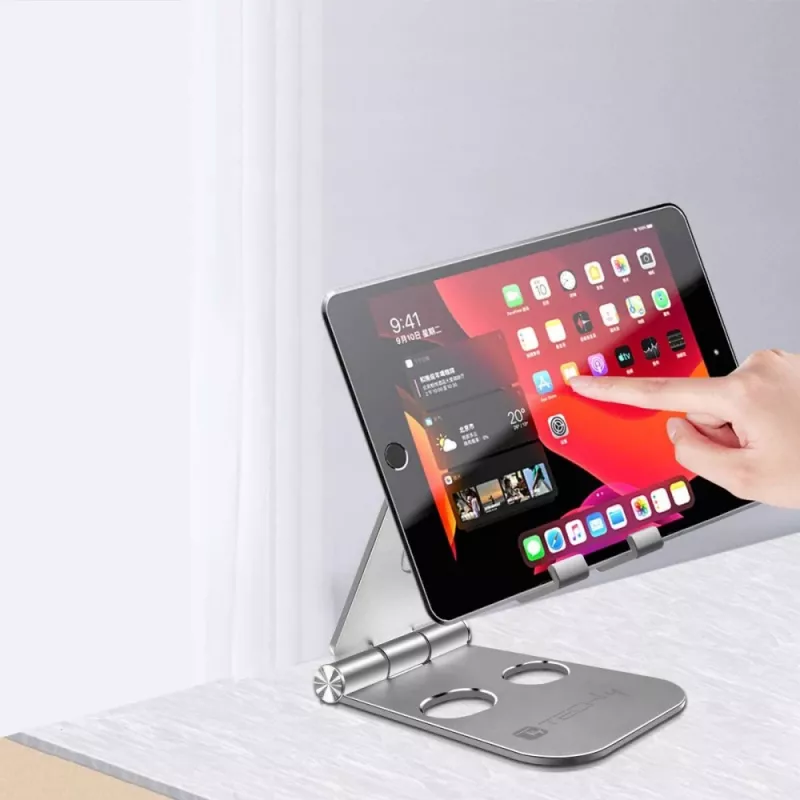 Techly I-SMART-STAND6 Βάση Παθητική βάση κινητού τηλεφώνου/Smartphone Ασημί