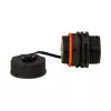 Techly IWP-MD C6A-IPPANT Προσαρμογέας καλωδίου RJ45 Μαύρο