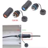 Techly IWP-MD C6A-IPPANT Προσαρμογέας καλωδίου RJ45 Μαύρο