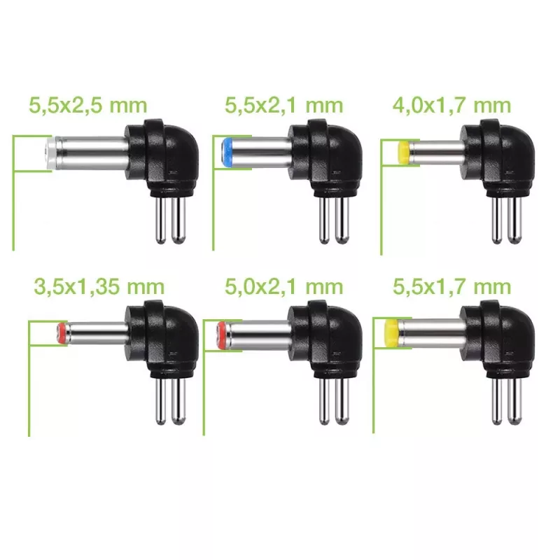 Techly IPW-NTS2250G2 Τροφοδοτικό/μετατροπέας Indoor 27 W Μαύρο