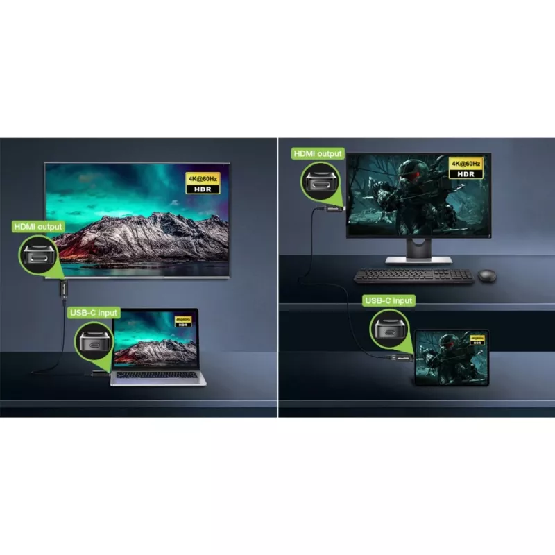 Techly IDATA EXT-600HC Επέκταση AV Πομπός & δέκτης AV Μαύρο
