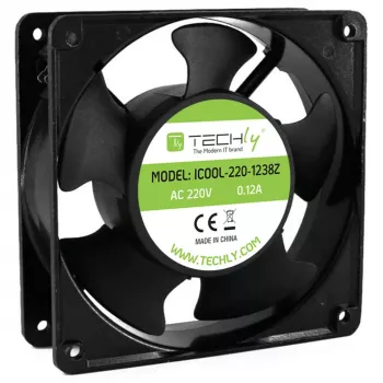 Techly ICOOL-220-1238Z Σύστημα ψύξης υπολογιστή Μέρος/αξεσουάρ Μονάδα ανεμιστήρα