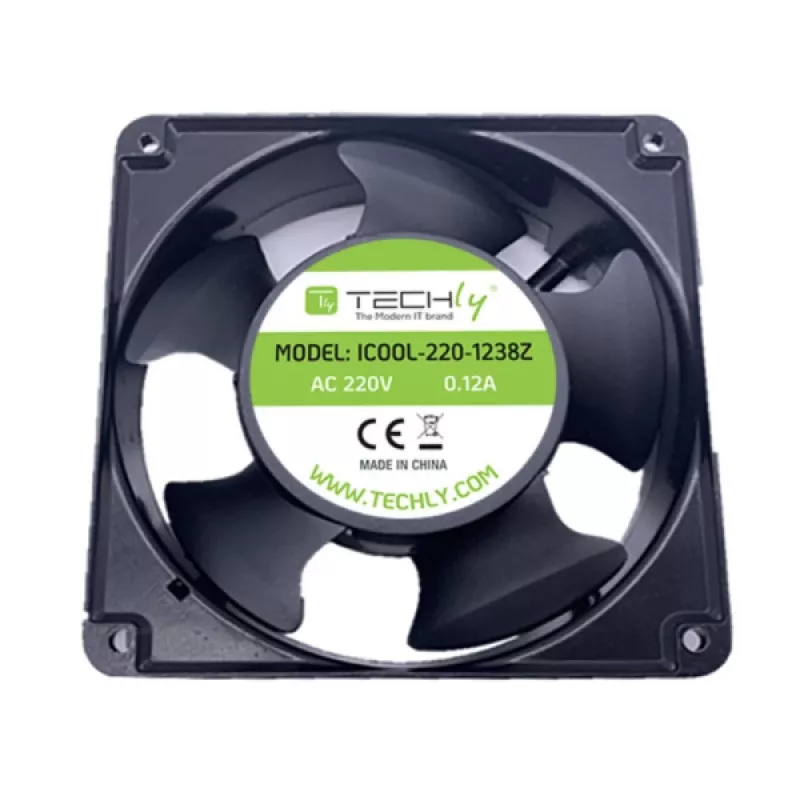 Techly ICOOL-220-1238Z Σύστημα ψύξης υπολογιστή Μέρος/αξεσουάρ Μονάδα ανεμιστήρα