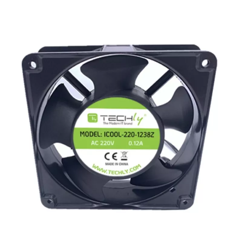 Techly ICOOL-220-1238Z Σύστημα ψύξης υπολογιστή Μέρος/αξεσουάρ Μονάδα ανεμιστήρα