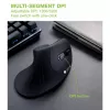 Techly IM 1100-VM-B Ποντίκι Ιατρικό Δεξιόχειρας RF Wireless Οπτικό 3200 DPI