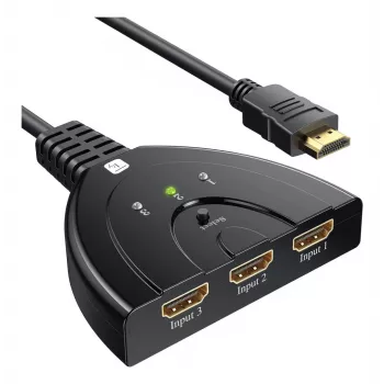 Techly IDATA HDMI-3F8K Διακόπτης βίντεο