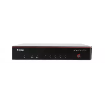Biamp Devio SCX 800, 48 kHz, 150 W, 100 - 240 V, Ηνωμένες Πολιτείες, 5A992, 206 mm