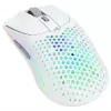 Glorious Gaming Glorious Model O Wireless 2 – ματ λευκό, δεξιόχειρας, λέιζερ, RF Wireless + USB Type-C, 26000 DPI, 1 ms, λευκό
