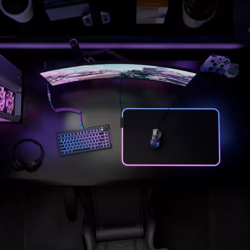 Glorious Gaming GLORIOUS Mouse PAD 2 GLED - XL EXTENDED - μαύρο