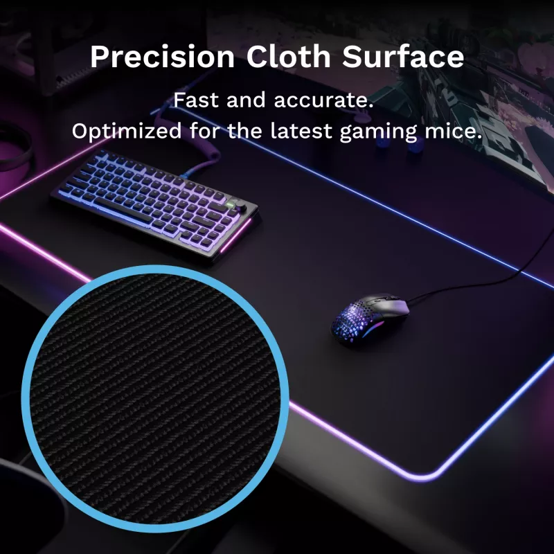 Glorious Gaming GLORIOUS Mouse PAD 2 GLED - XL EXTENDED - μαύρο