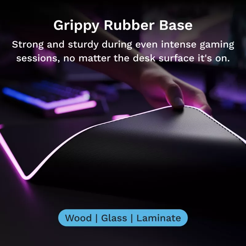 Glorious Gaming GLORIOUS Mouse PAD 2 GLED - XL EXTENDED - μαύρο