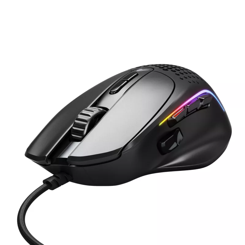 Glorious Gaming Glorious Model IV2 Wired - μαύρο, δεξιόχειρας, οπτικό, USB Type-A, 26000 DPI, μαύρο