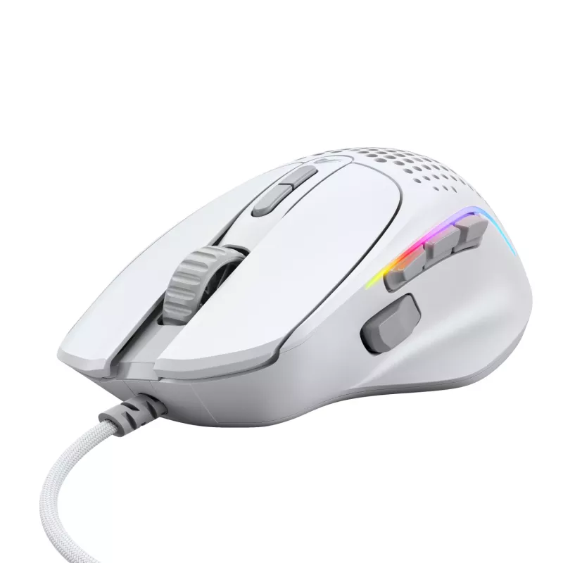 Glorious Gaming Glorious Model I2 Wired – λευκό, δεξιόχειρας, οπτικό, USB Type-A, 26000 DPI, λευκό