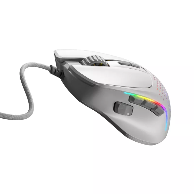 Glorious Gaming Glorious Model I2 Wired – λευκό, δεξιόχειρας, οπτικό, USB Type-A, 26000 DPI, λευκό