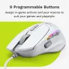 Glorious Gaming Glorious Model I2 Wired – λευκό, δεξιόχειρας, οπτικό, USB Type-A, 26000 DPI, λευκό