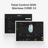 Glorious Gaming Glorious Model I2 Wired – λευκό, δεξιόχειρας, οπτικό, USB Type-A, 26000 DPI, λευκό