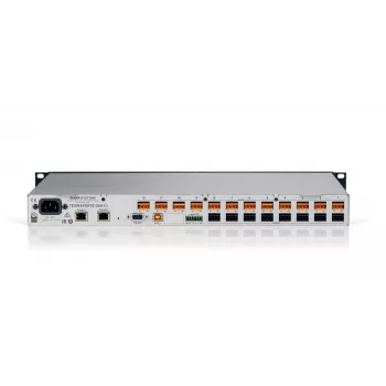 Biamp Tesira FORTÉ DAN CI, 8000 Ω, 207 Ω, μαύρο, μεταλλικό, 1U, OLED, 20 - 20000 Hz