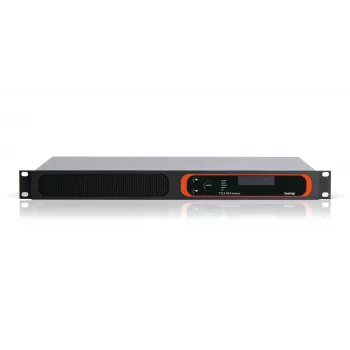 Biamp Tesira FORTÉ VT, 8000 Ω, 207 Ω, μαύρο, μεταλλικό, 1U, OLED, 20 - 20000 Hz
