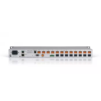 Biamp Tesira FORTÉ VT, 8000 Ω, 207 Ω, μαύρο, μεταλλικό, 1U, OLED, 20 - 20000 Hz