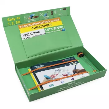 3Doodler Start EDU Πλαστικό Μπλε, Κυανό, Πράσινο, Γκρι, Πορτοκαλί, Κόκκινο, Λευκό, Κίτρινο