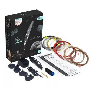 3Doodler \“Pro III\” Σετ Στυλό 3D Μαύρο