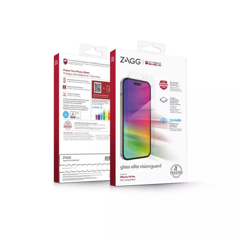 InvisibleShield Glass Elite VG AM Apple iPhone 14 Pro Case Friendly Προστασία οθόνης