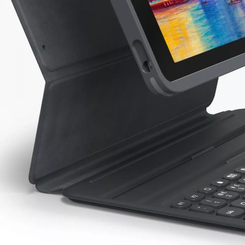 ZAGG Pro Keys Πληκτρολόγιο Universal Bluetooth QWERTY Nordic Γκρι