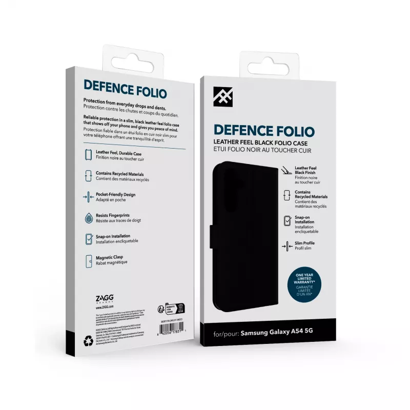 IFROGZ Defence Folio Θήκη κινητού 16,3 cm (6,4 inch)