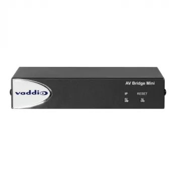 Vaddio 999-8240-001 Γέφυρα τηλεδιάσκεψης AV 3840 x 2160 Pixel Ethernet LAN Μαύρο
