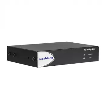 Vaddio 999-8240-001 Γέφυρα τηλεδιάσκεψης AV 3840 x 2160 Pixel Ethernet LAN Μαύρο